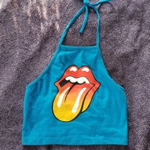 Rolling Stones Halter Top